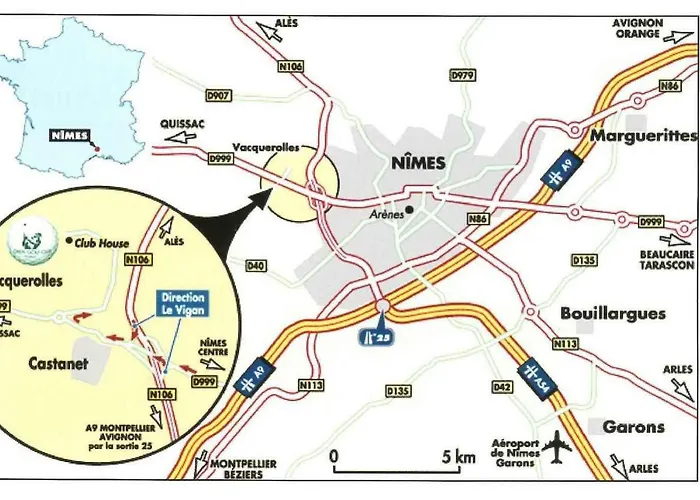 Daire Du Golf Nîmes